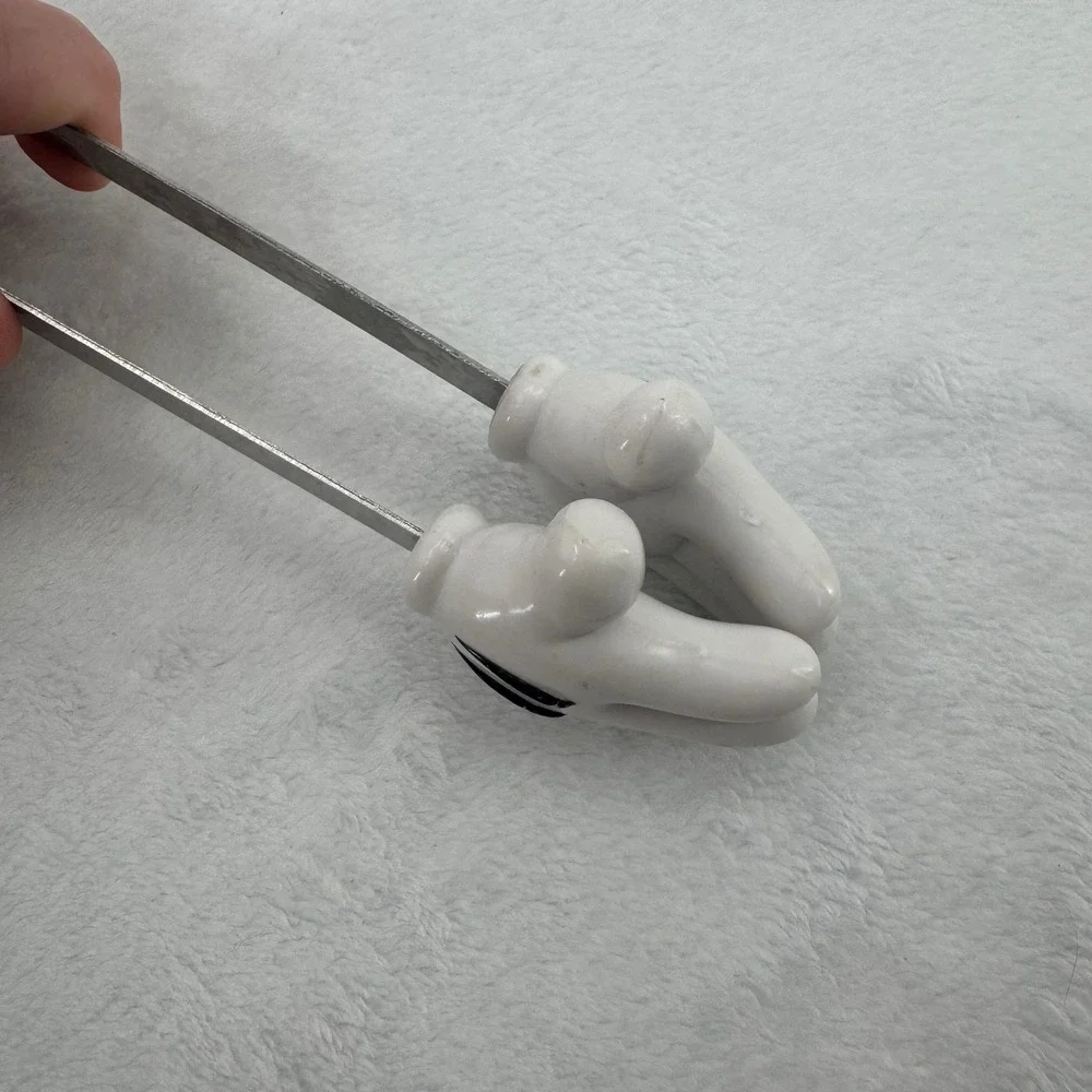 Disney Mickey Mouse Gloves Hand Kitchen Ice Tongs Stainless Steel Novelty 6.5